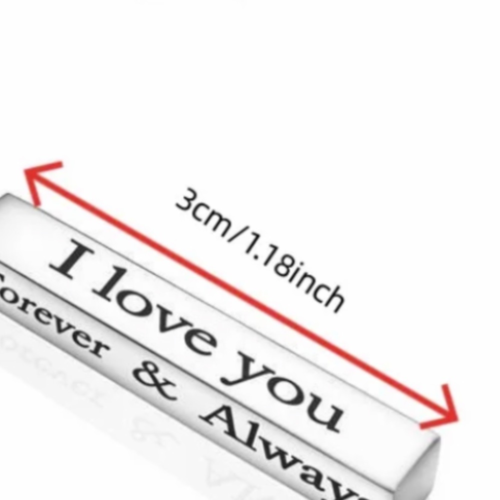 I love you necklace - Picture 3 of 3